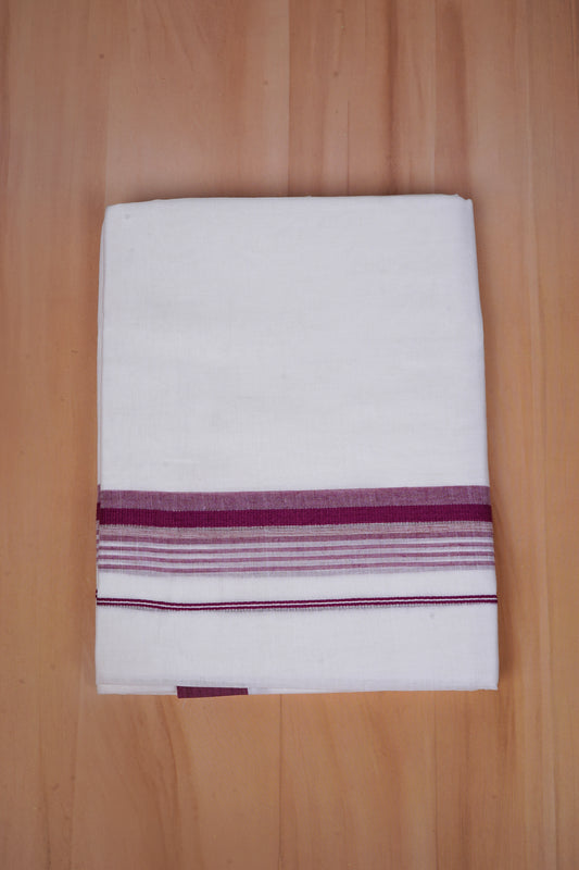 FCD-587 W/D DHOTI 3.80 MTR - Dark Pink