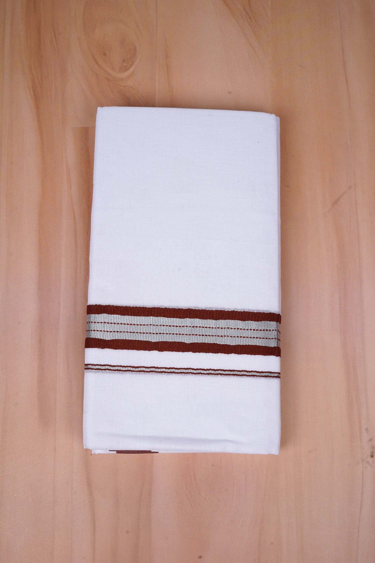 FCD-565 W/D DHOTI 3.80 MTR - Dark Brown