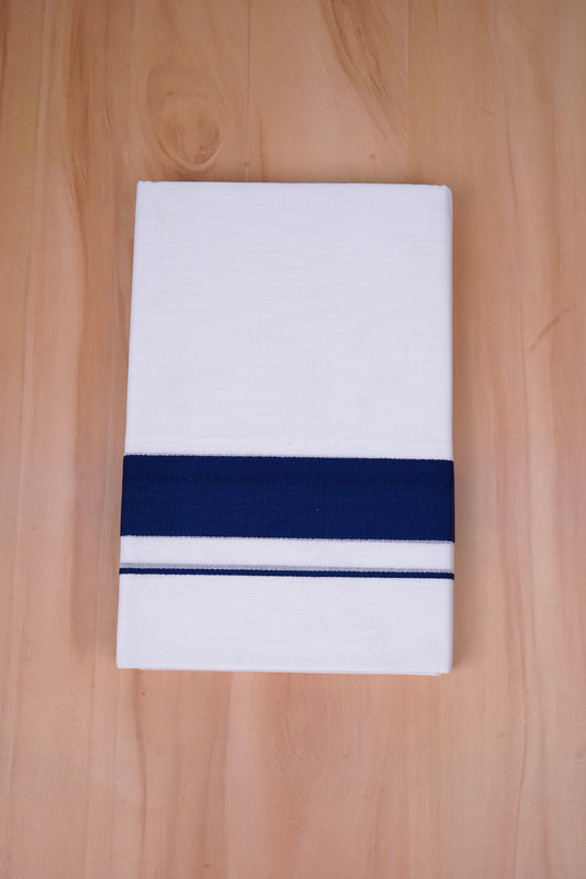 FCD-592 W/D DHOTI 3.80 MTR - Navy Blue