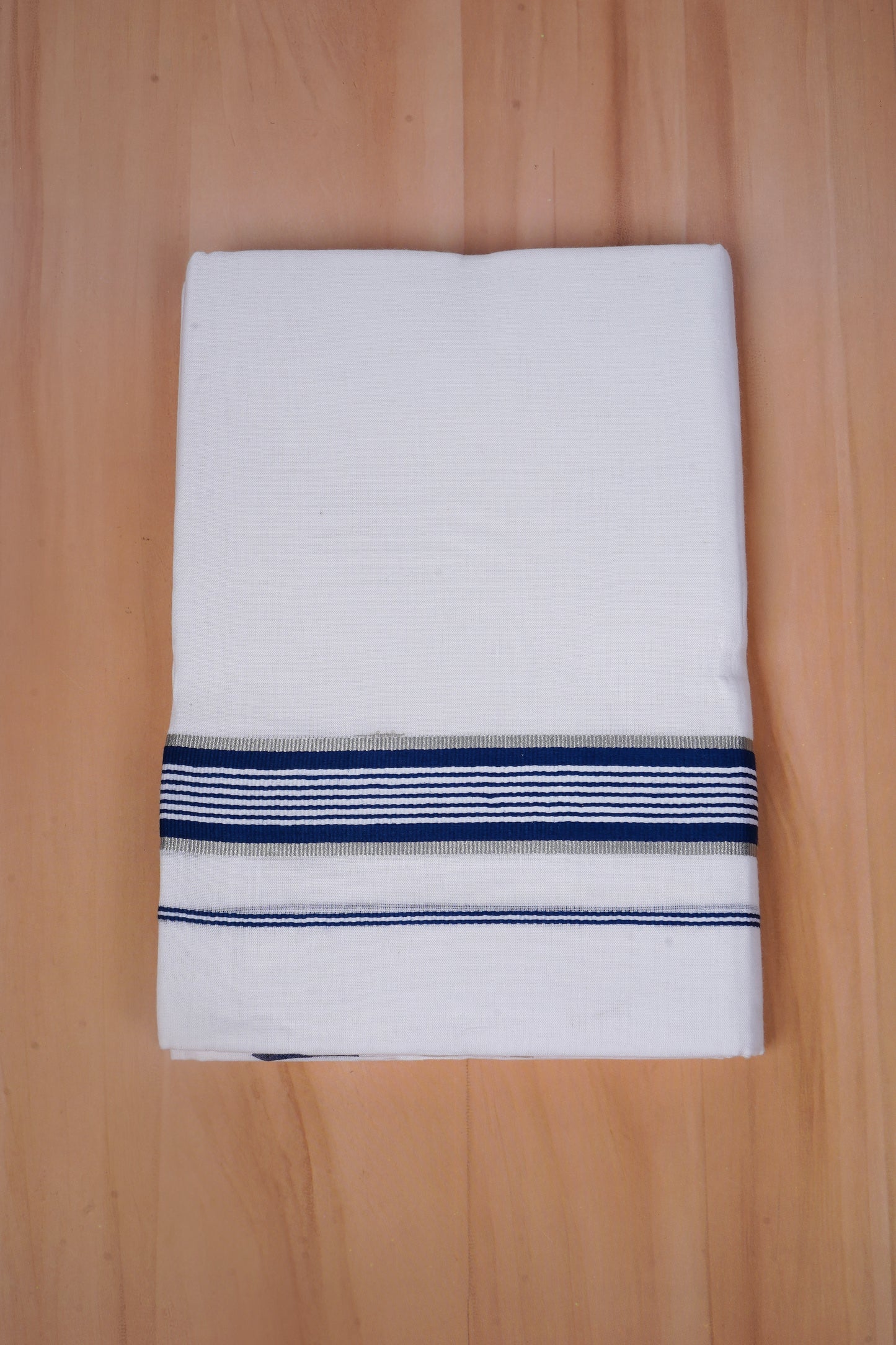 FCD-589 W/D DHOTI 3.80 MTR - Blue