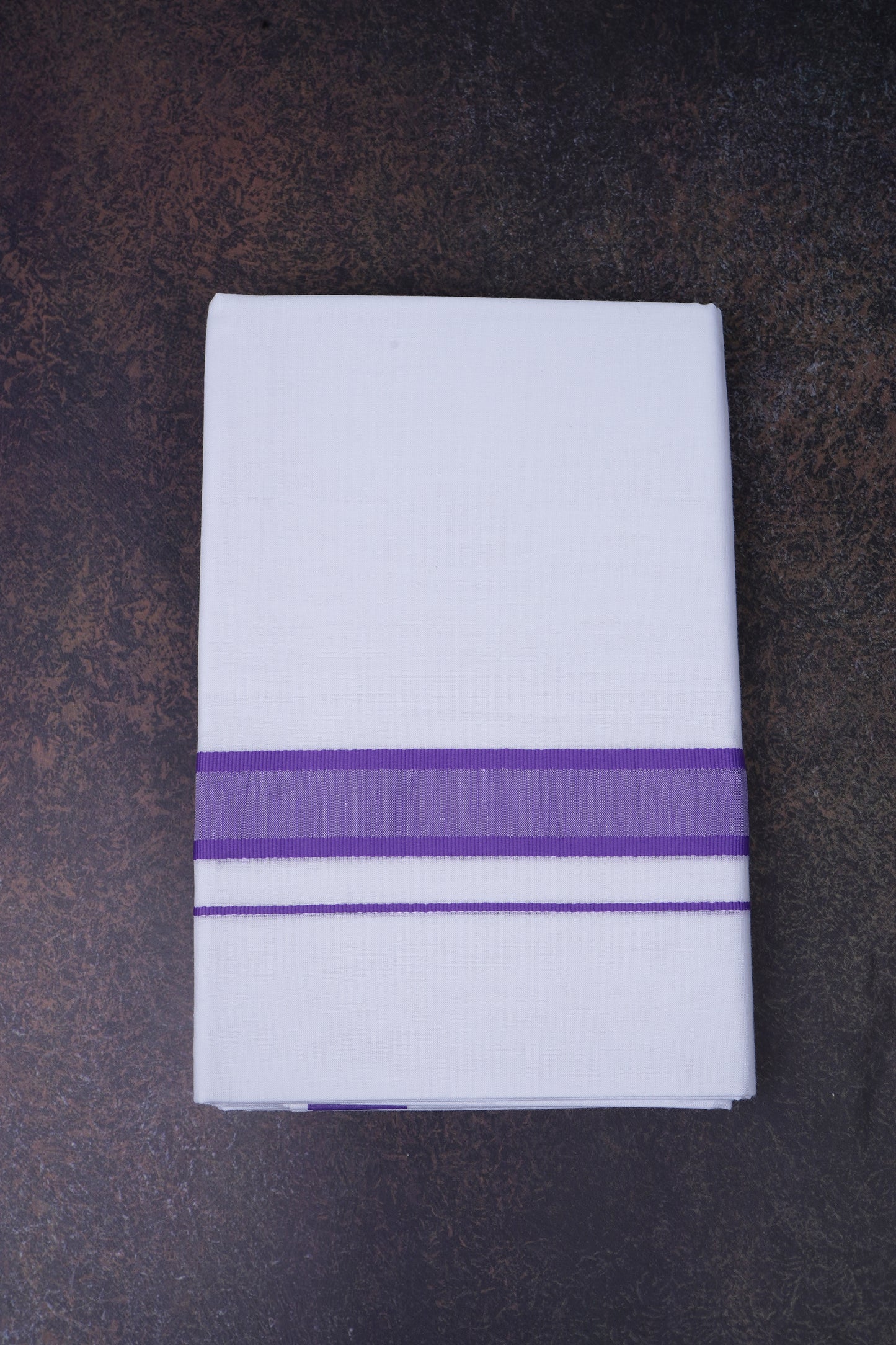 FD-91 W/D DHOTI 3.80 MTR-Purple