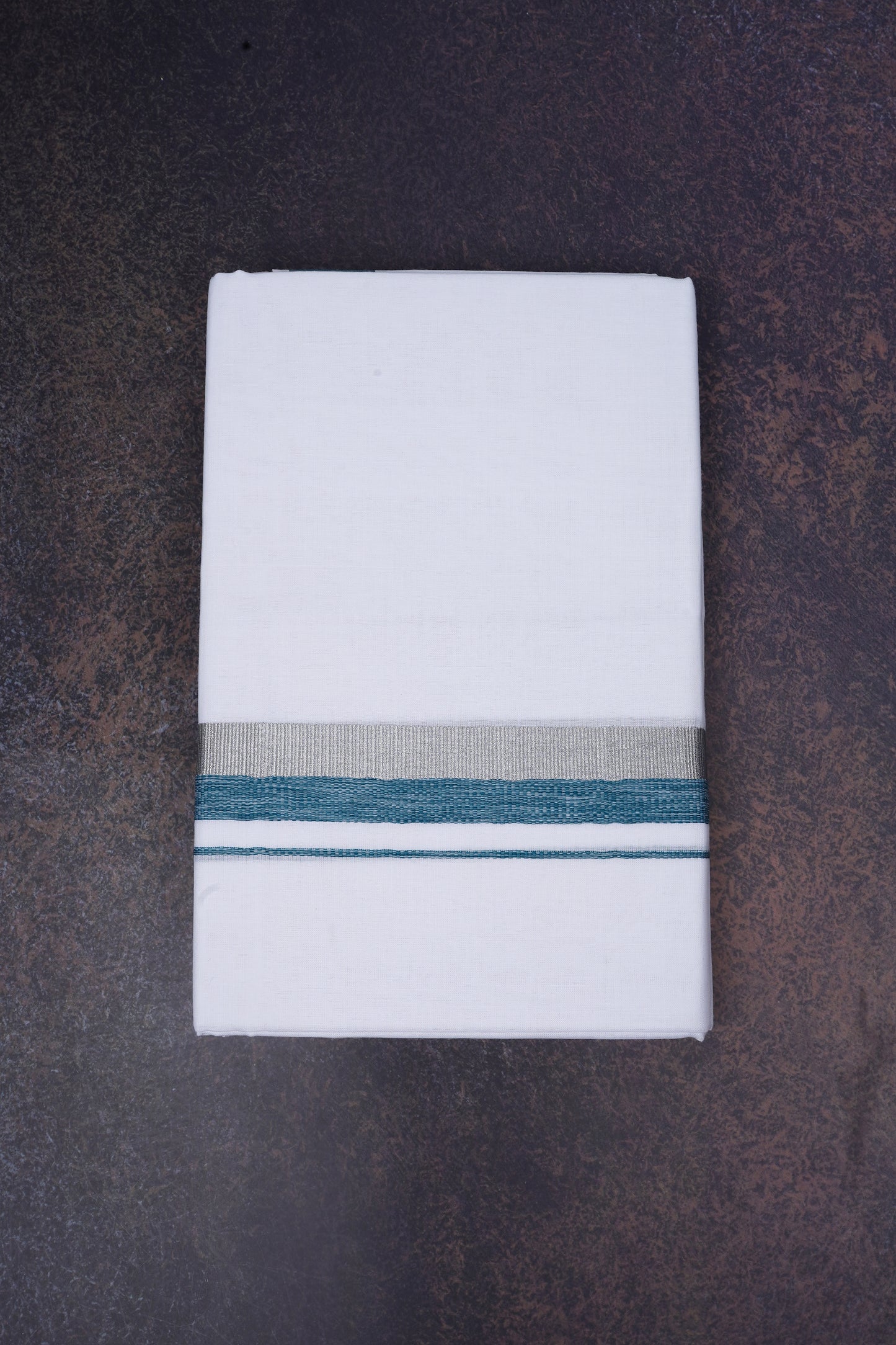 FD-168 W/D DHOTI 3.80 MTR-Dark Green