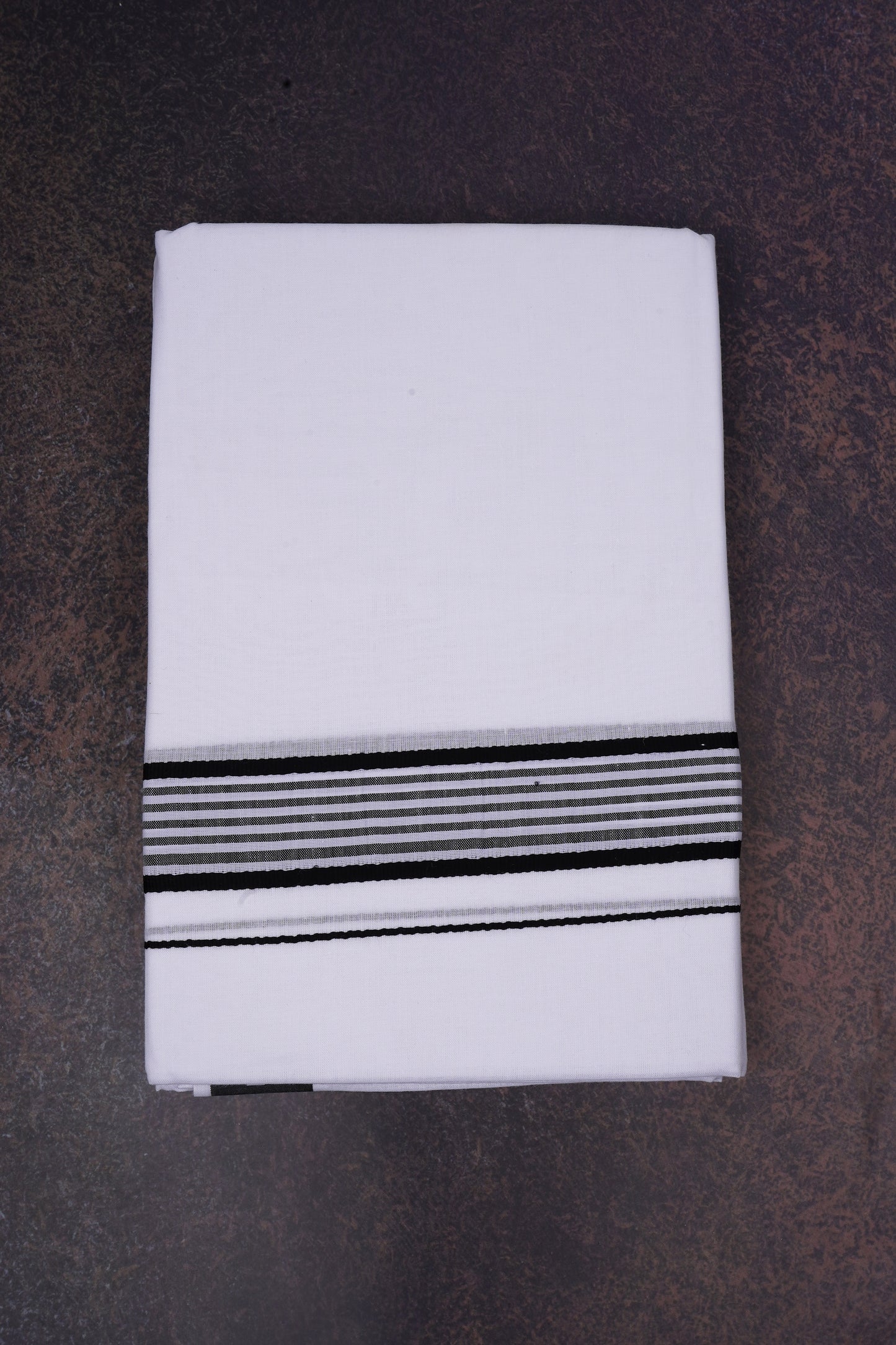 FD-162 W/D DHOTI 3.80 MTR-Gray Black