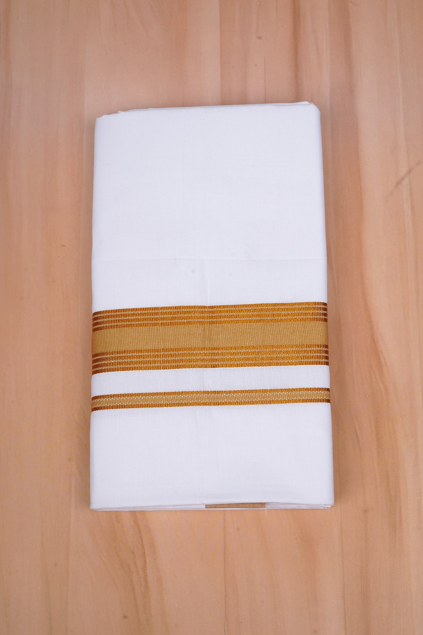 Gold Max W/S Dhoti 2.00 MTR - Dark Orange