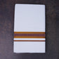 FD-172 W/D DHOTI 3.80 MTR- Brown