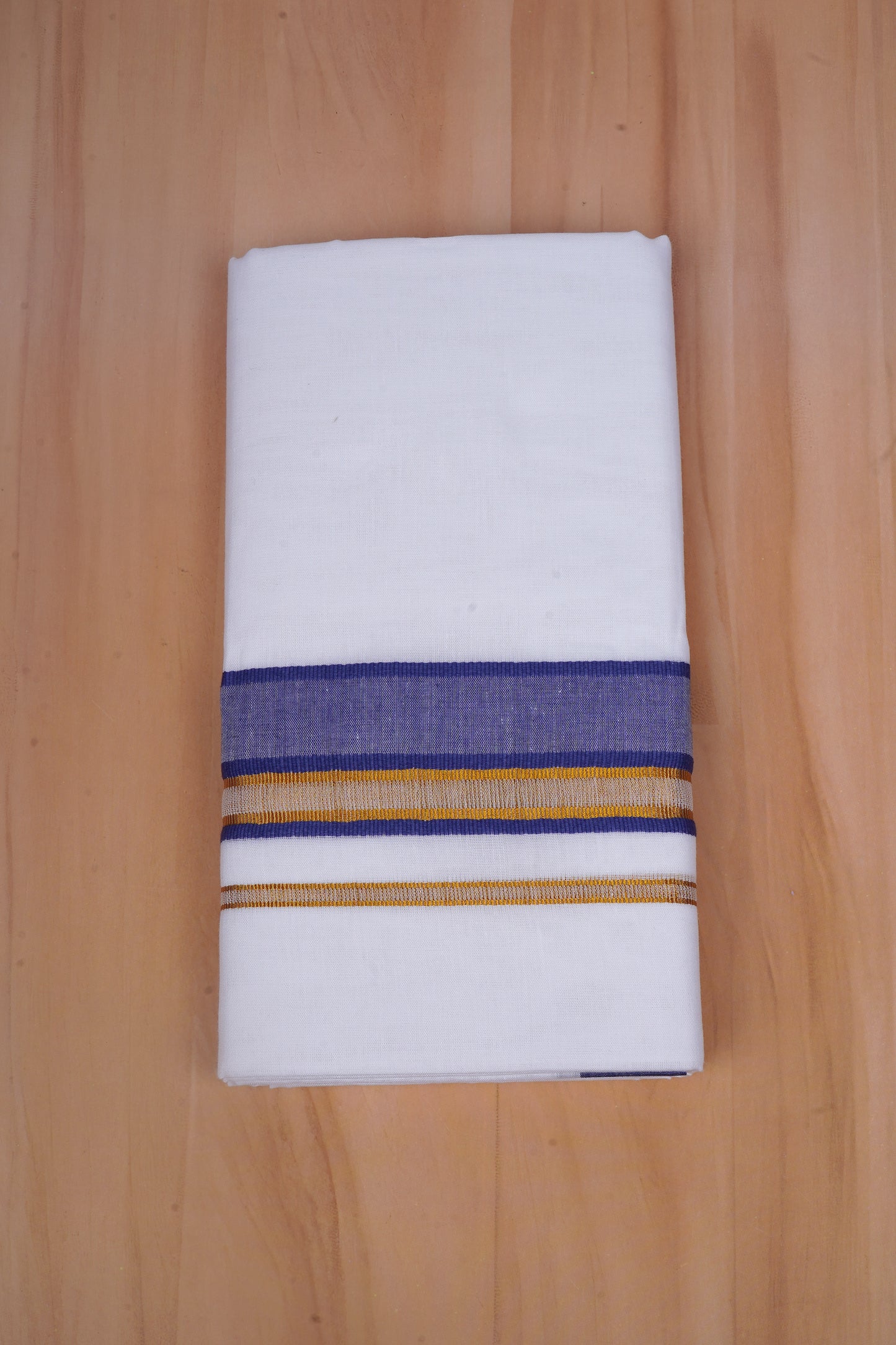 FCD-531 W/D DHOTI 3.80 MTR-Dark Blue