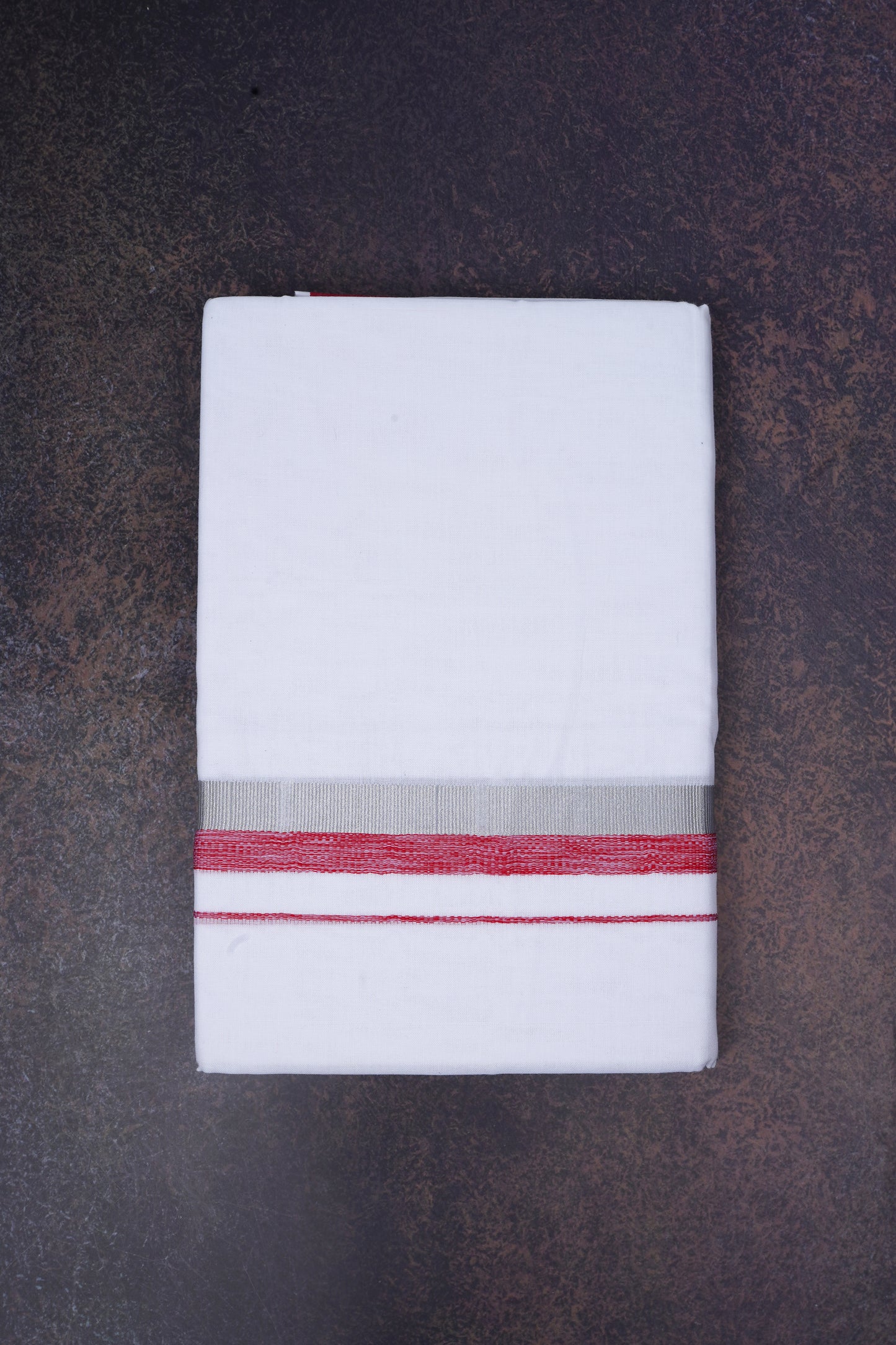 FD-168 W/D DHOTI 3.80 MTR-Red
