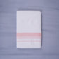 KERALOOM FINISH COTTON 327 W/D DHOTI 3.80 MTR - Light Pink