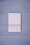 KERALOOM FINISH COTTON 327 W/D DHOTI 3.80 MTR - Light Pink