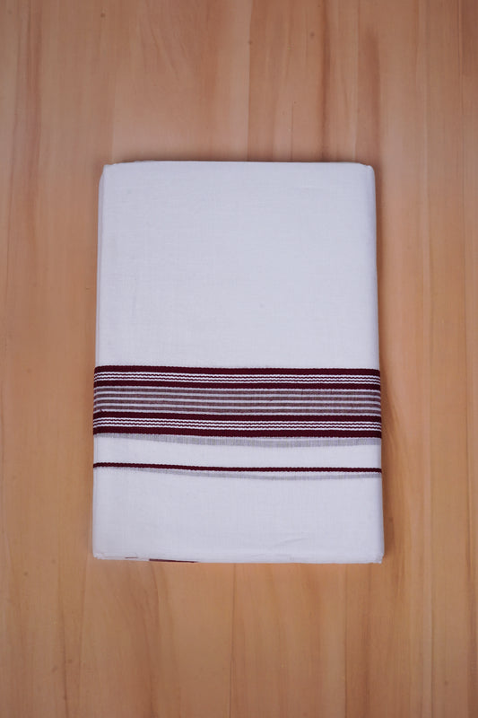 FCD-576 W/D DHOTI 3.80 MTR - Coffee Brown