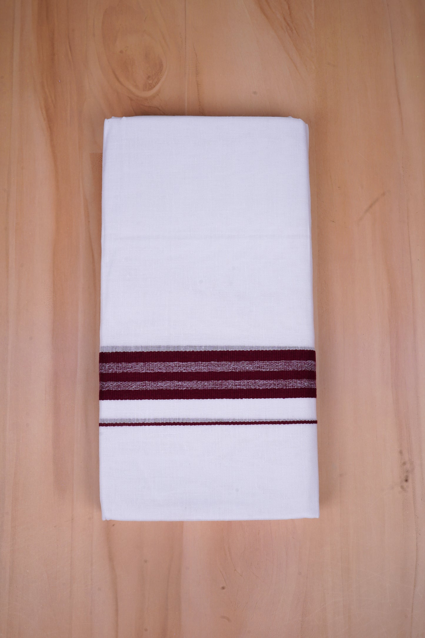 FCD-502 W/D DHOTI 3.80 MTR-Maroon