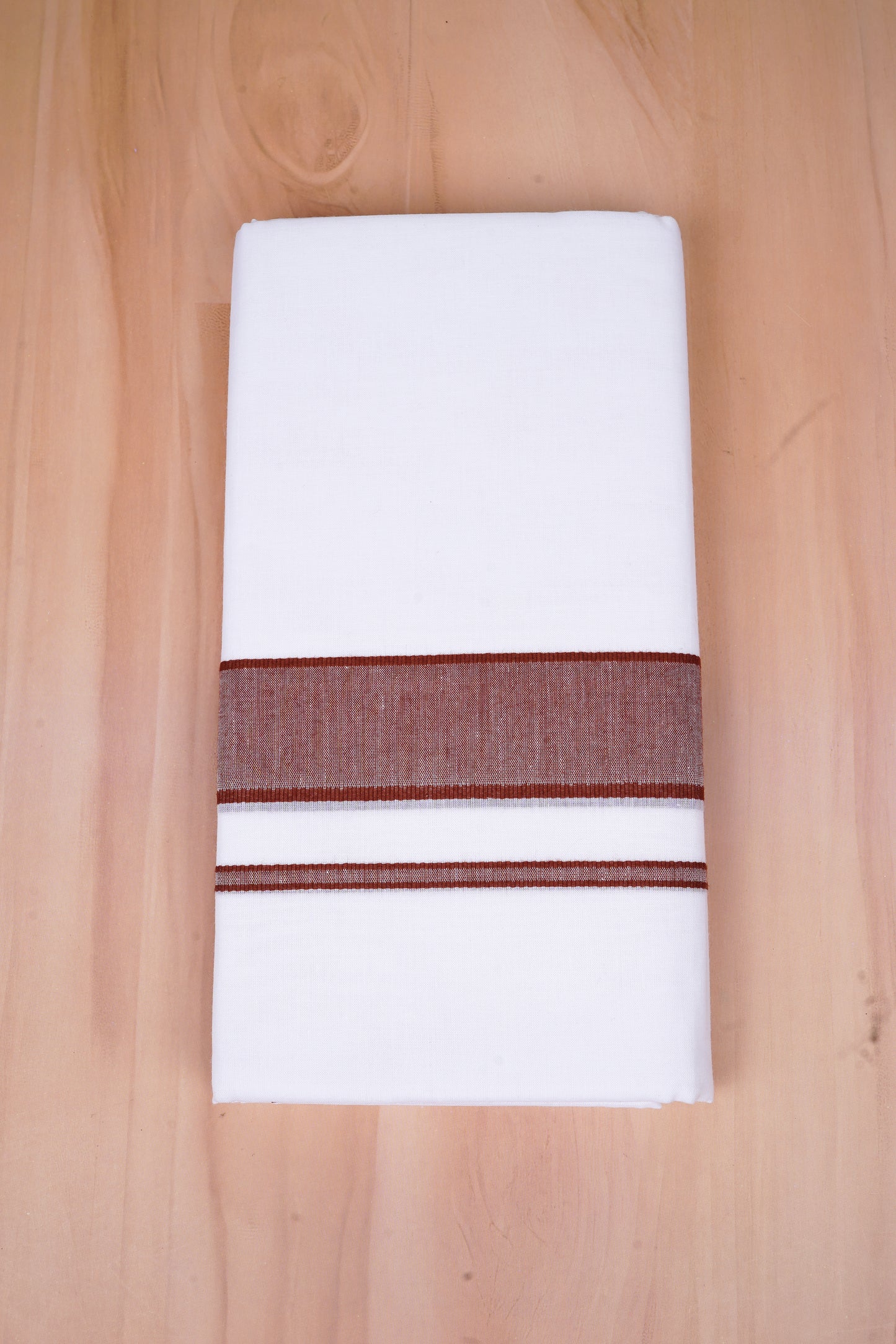 FCD-02 W/D DHOTI 4.00 MTR- D Brown