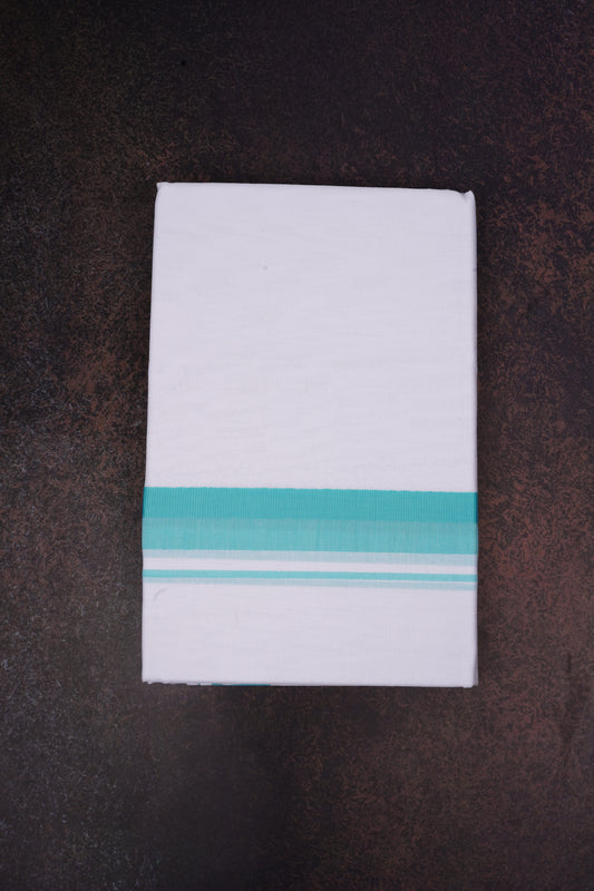 FD-155 W/D DHOTI 4.00 MTR-Light Green