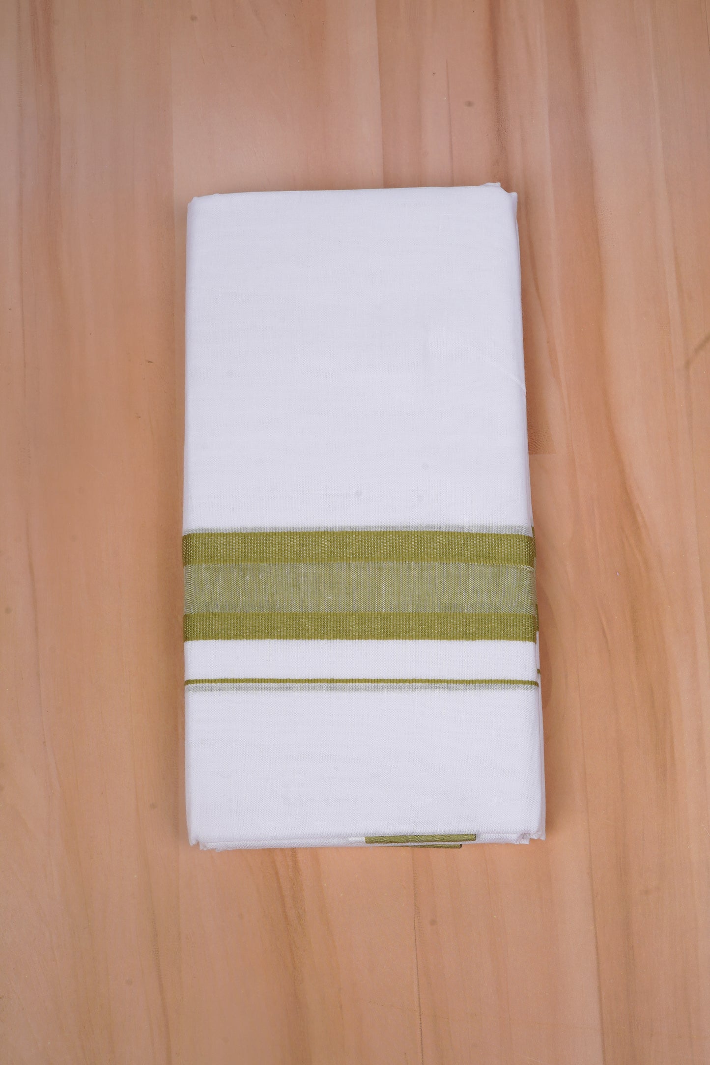 FCD-391 W/D DHOTI 3.80 MTR-Olive green