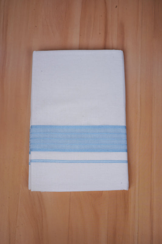 FCD-494 W/D DHOTI 3.0 MTR - Sky Blue
