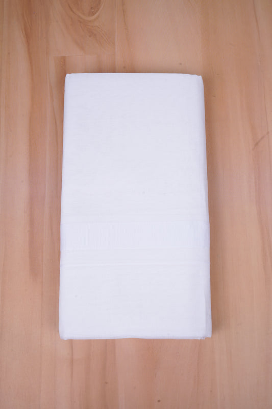 PMD-04 W/D DHOTI 4.00 MTR - White 1