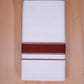 FCD-487 W/D DHOTI 3.80 MTR-Dark Maroon