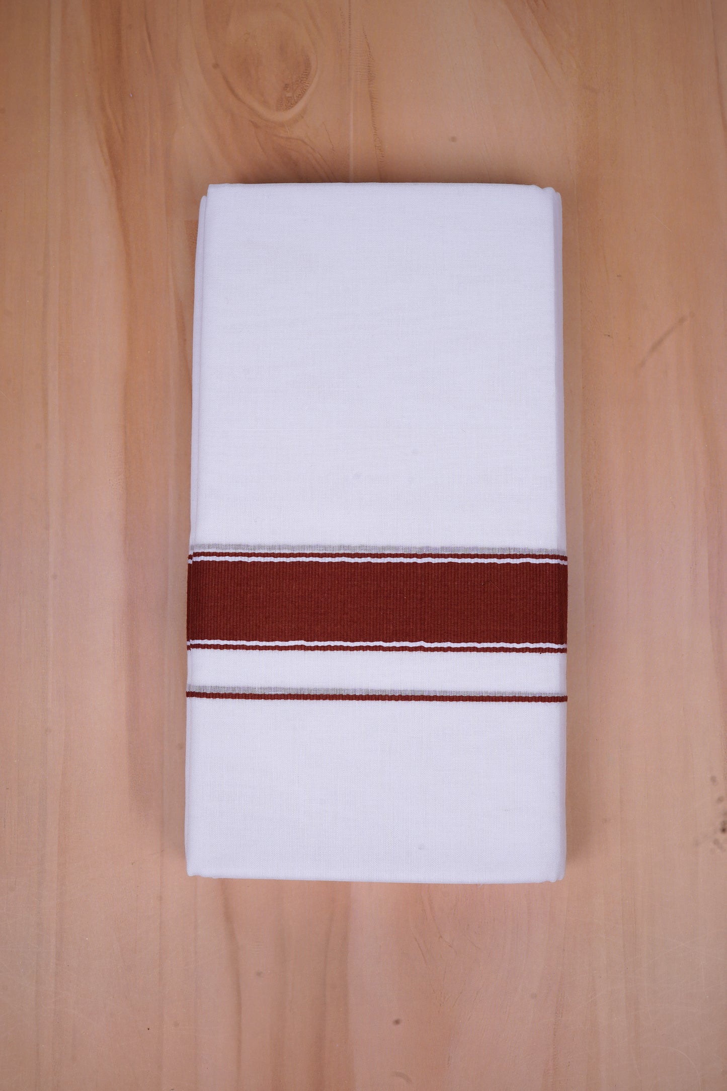 FCD-487 W/D DHOTI 3.80 MTR-Dark Maroon