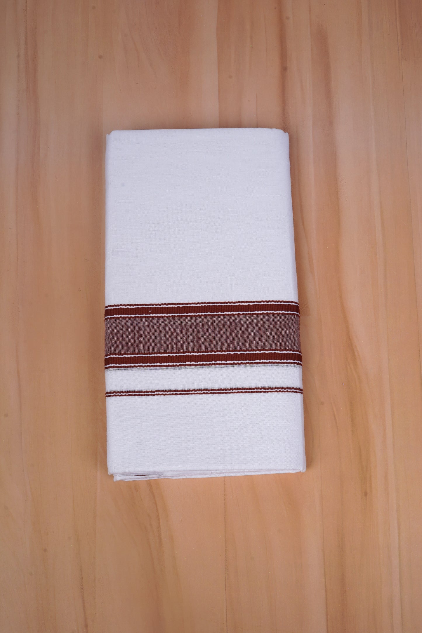 FCD-527 W/D DHOTI 3.80 MTR-Dark brown