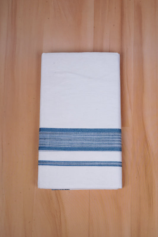 FCD-86 W/D DHOTI 3.80 MTR-Blue 2