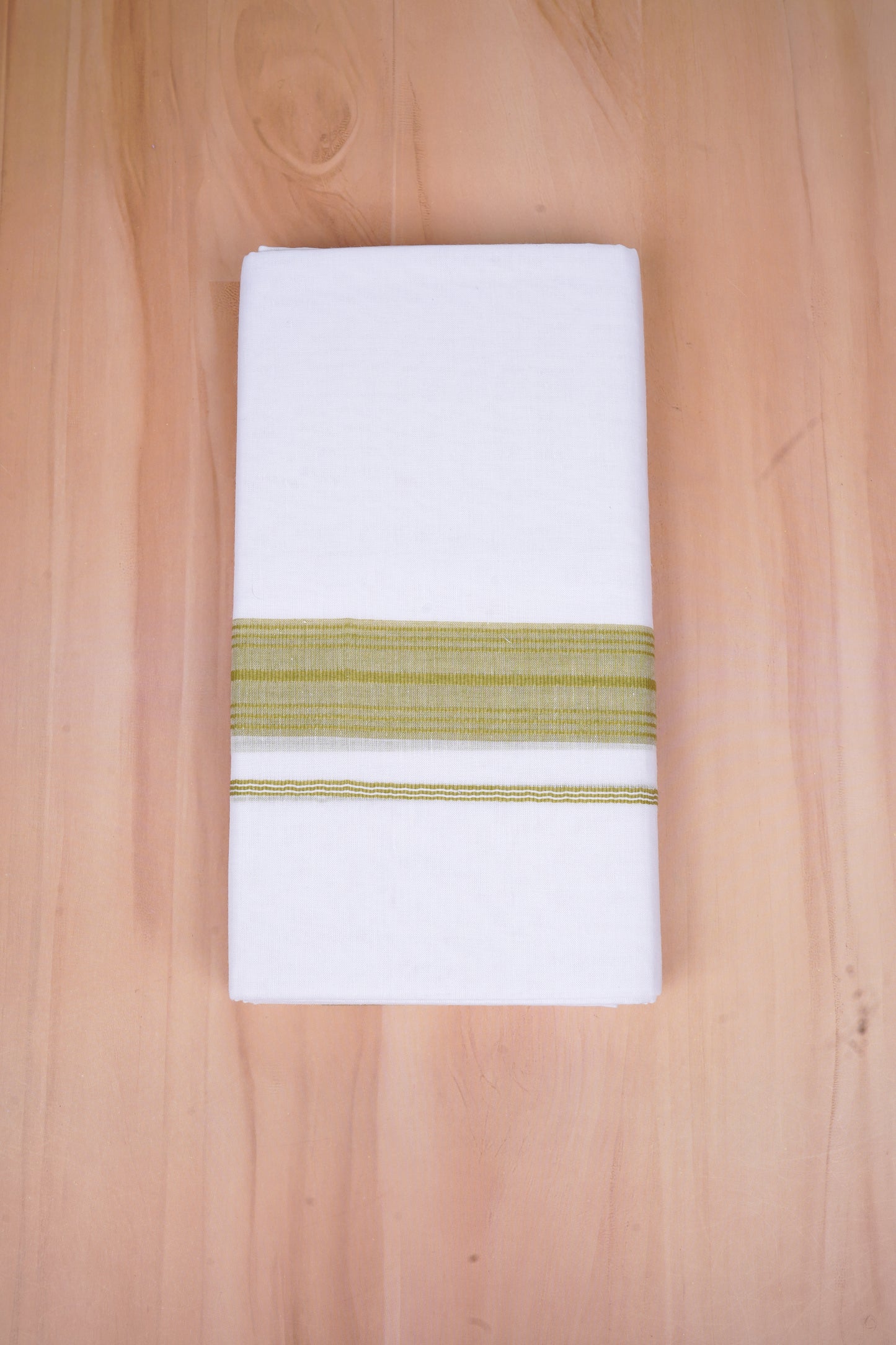 FCD-429 W/D DHOTI 3.80 MTR- Olive Green