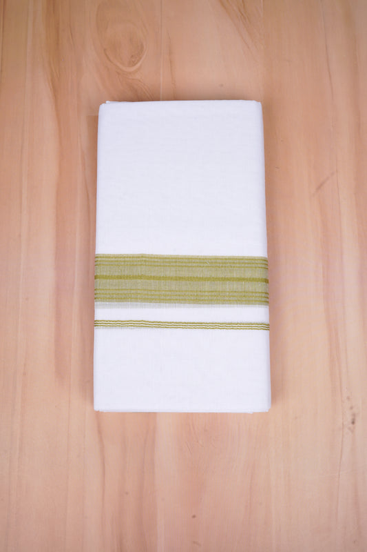 FCD-429 W/D DHOTI 3.80 MTR- Olive Green