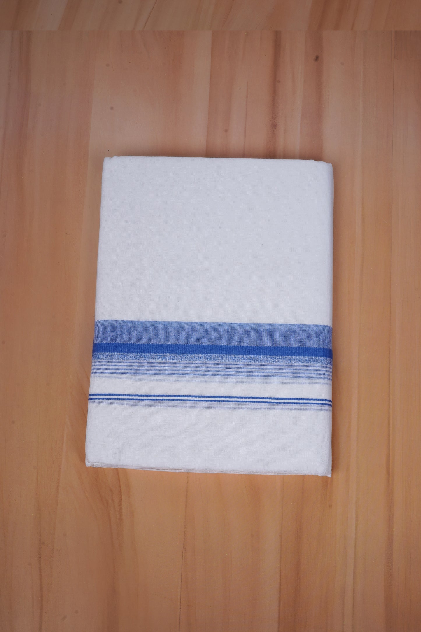 FCD-587 W/D DHOTI 3.80 MTR - Blue