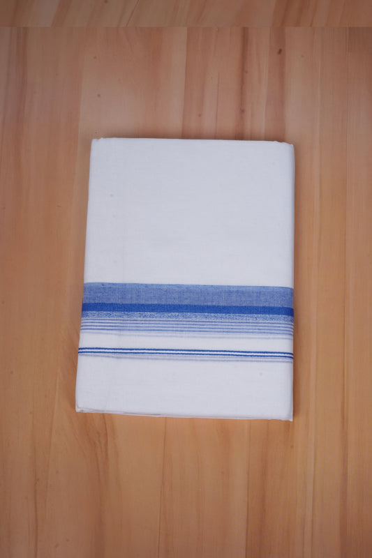 FCD-587 W/D DHOTI 3.80 MTR - Blue