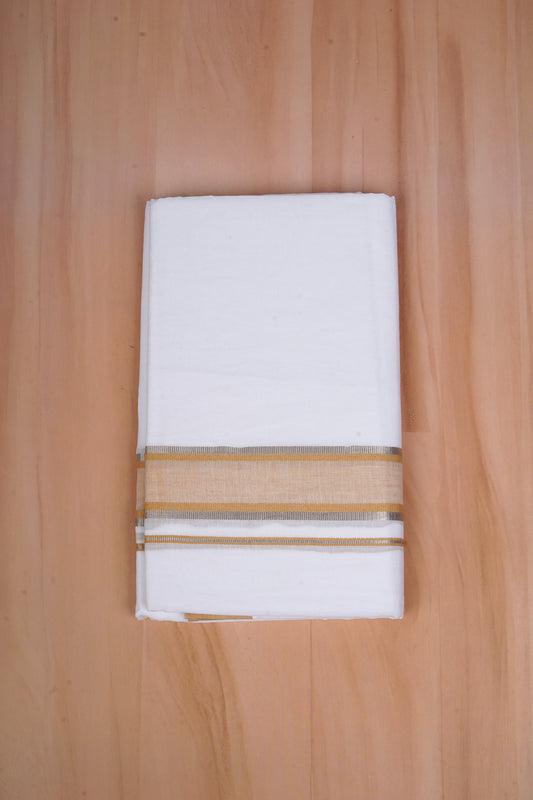 FCD-409 W/D DHOTI 3.80 MTR - Brown