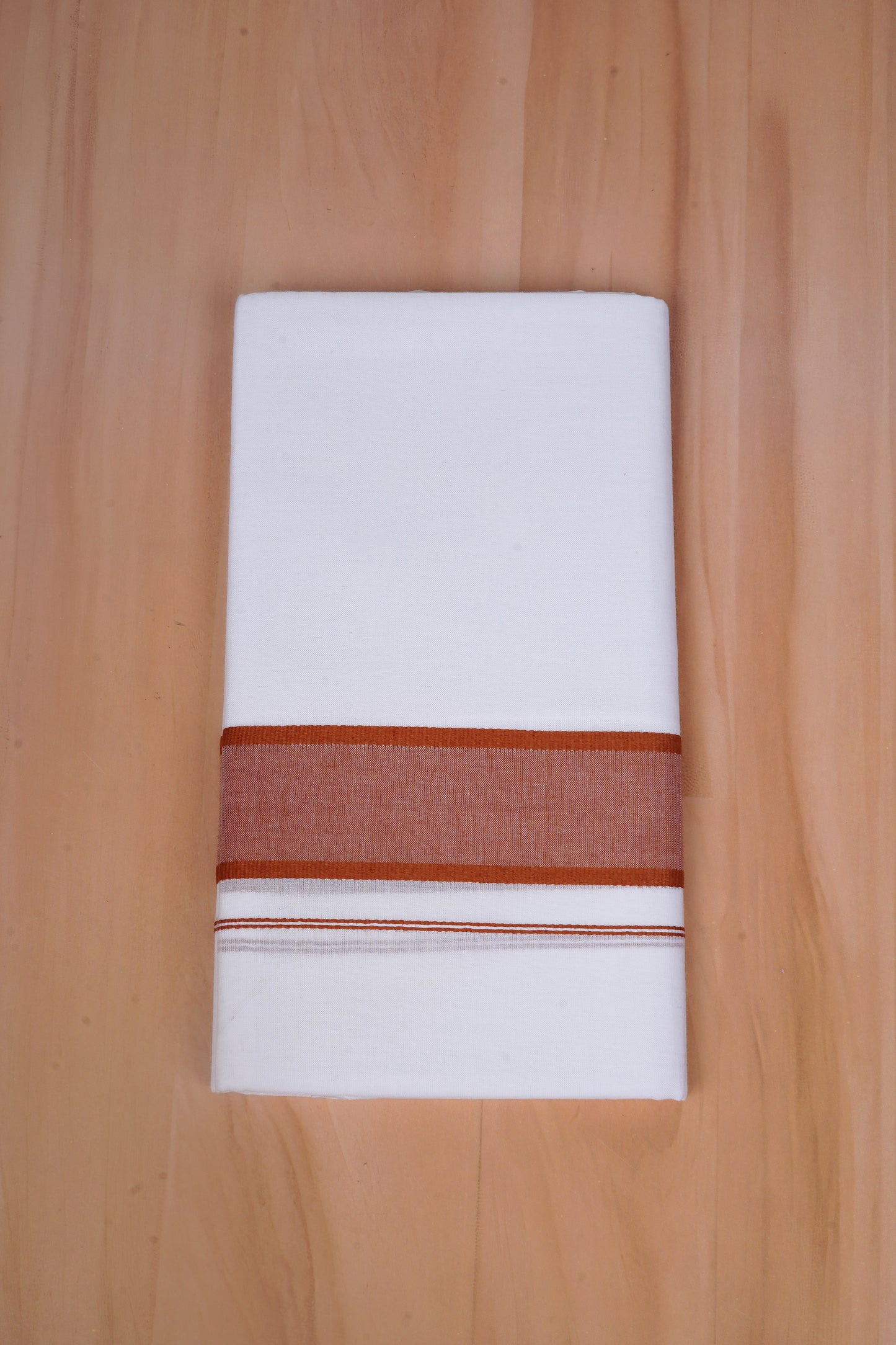 FCD-74 W/D DHOTI 3.80 MTR- Brown