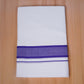 FCD-597 W/D DHOTI 3.80 MTR - Purple