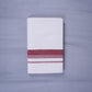 KERALOOM FINISH COTTON 327 W/D DHOTI 3.80 MTR - Maroon