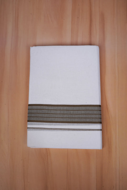 FCD-494 W/D DHOTI 3.0 MTR - Dark Brown