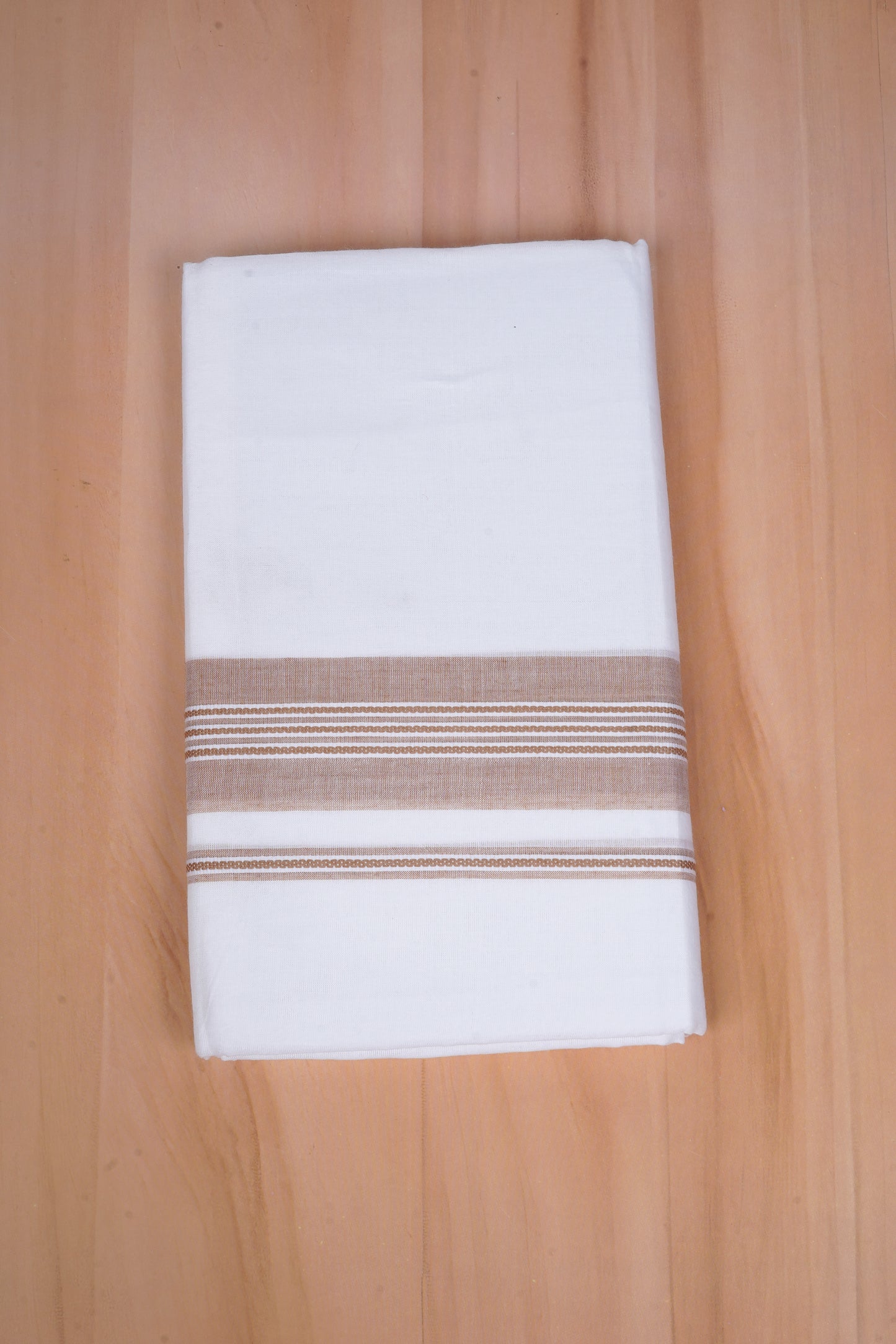 FCD-613 W/D DHOTI 3.80 MTR - Light brown