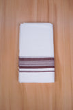 FCD-616 W/D DHOTI 3.80 MTR - Dark brown