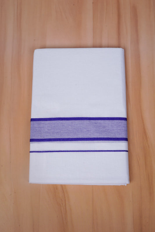FCD-568 W/D DHOTI 3.80 MTR - Purple