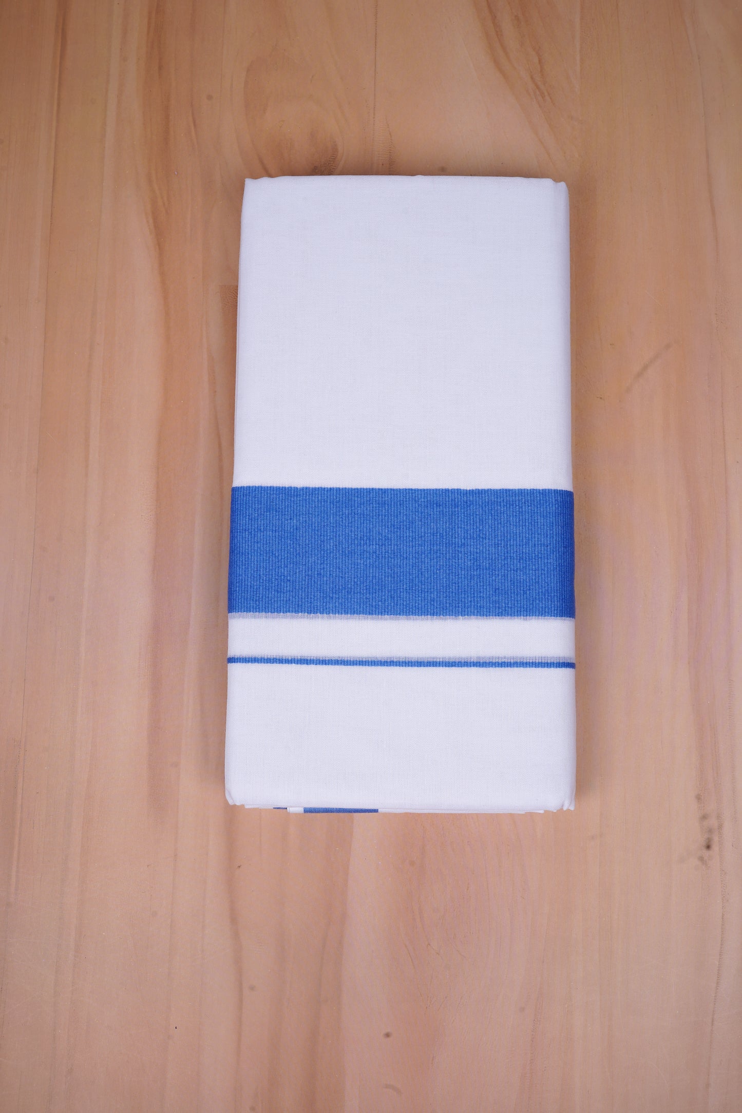 FCD-333 W/D DHOTI 3.80 MTR- Blue