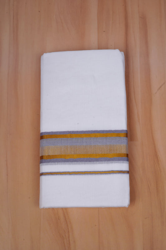 FCD-519 W/D DHOTI 3.80 MTR-violet