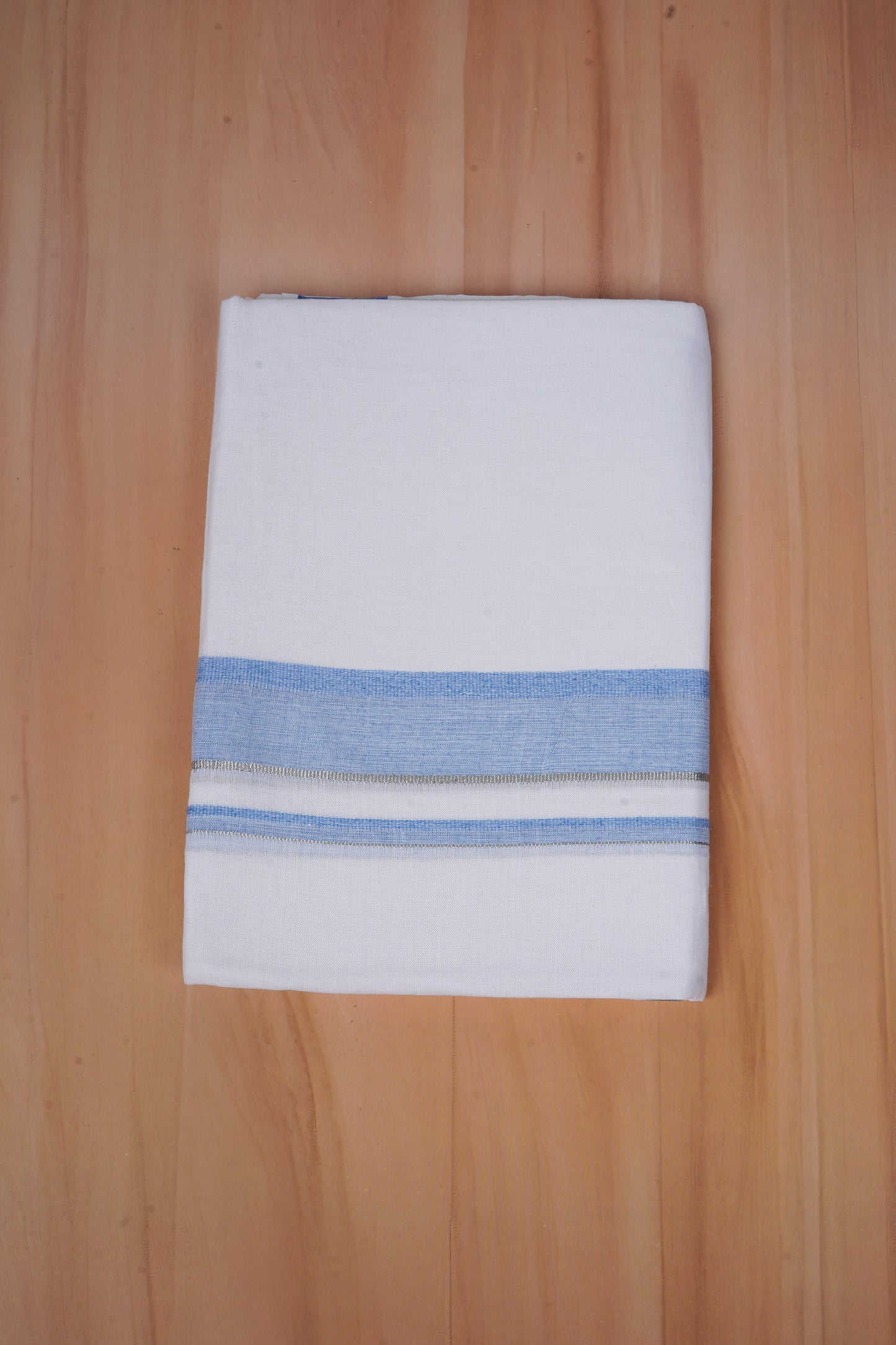 FCD-403 W/D DHOTI 3.80 MTR - Sky Blue