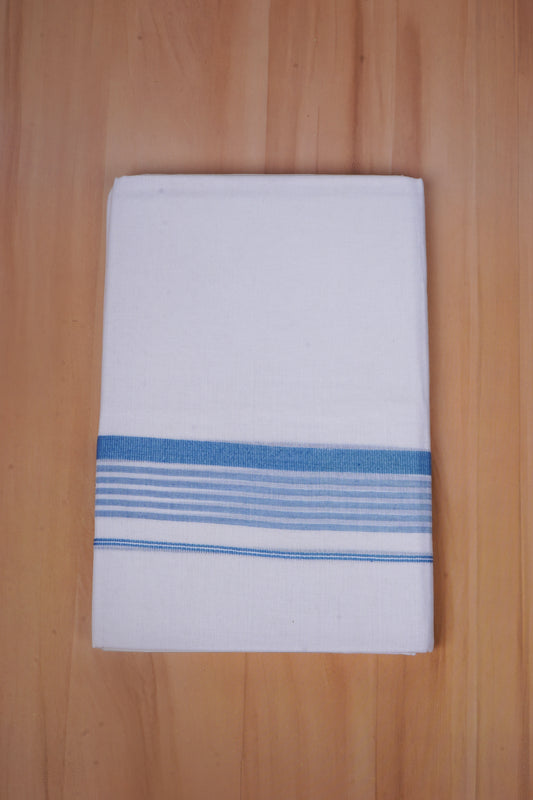 FCD-575 W/D DHOTI 3.80 MTR - Sky Blue