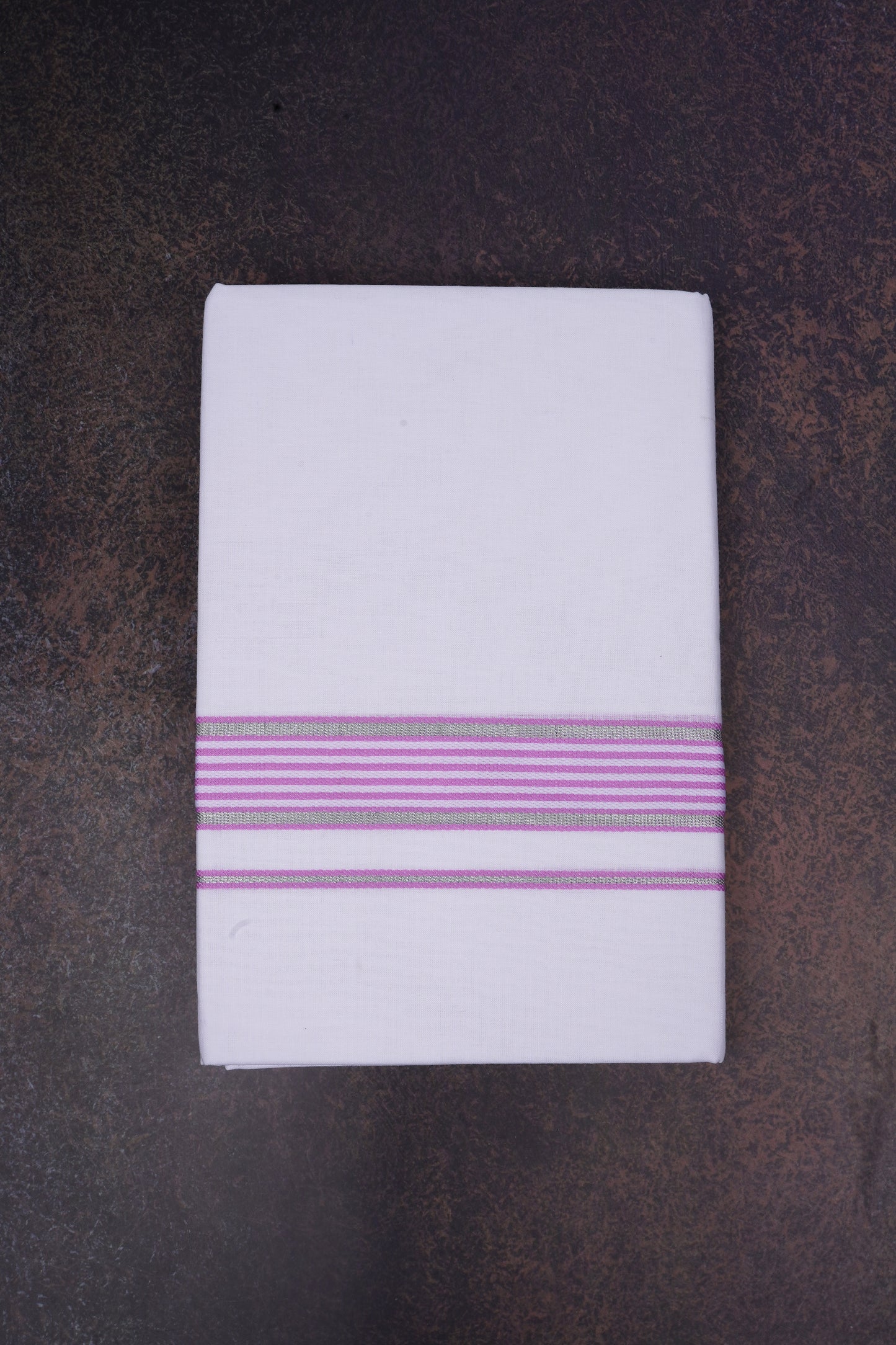 FD-137 W/D DHOTI 3.80 MTR-Pink