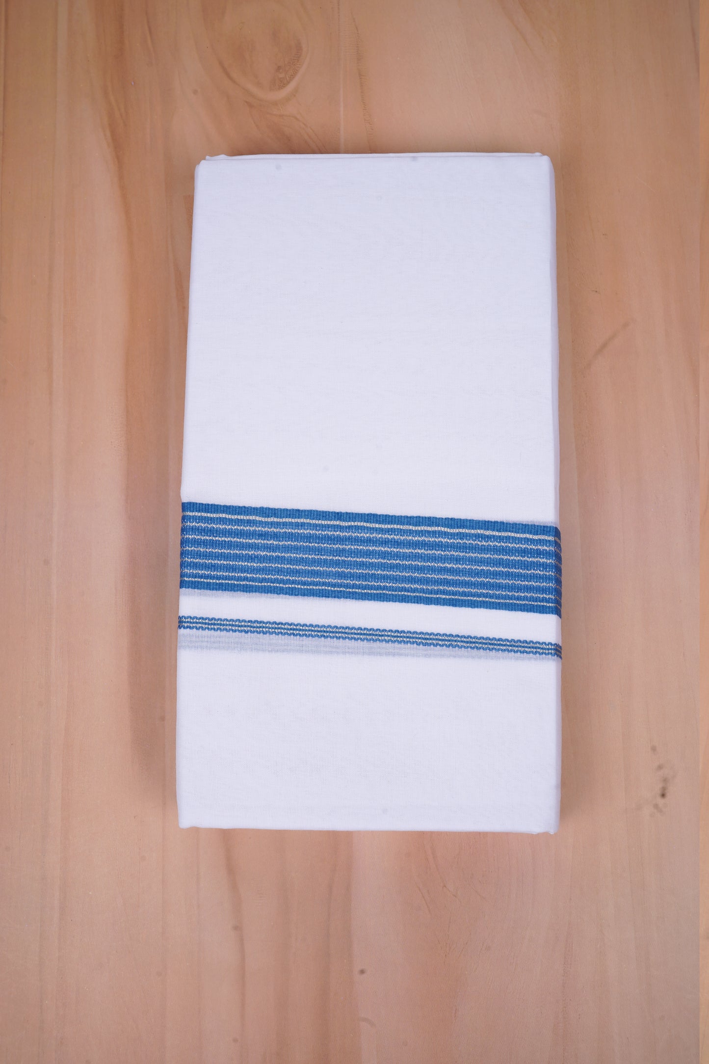 FCD-470 W/D DHOTI 4.00 MTR - Blue