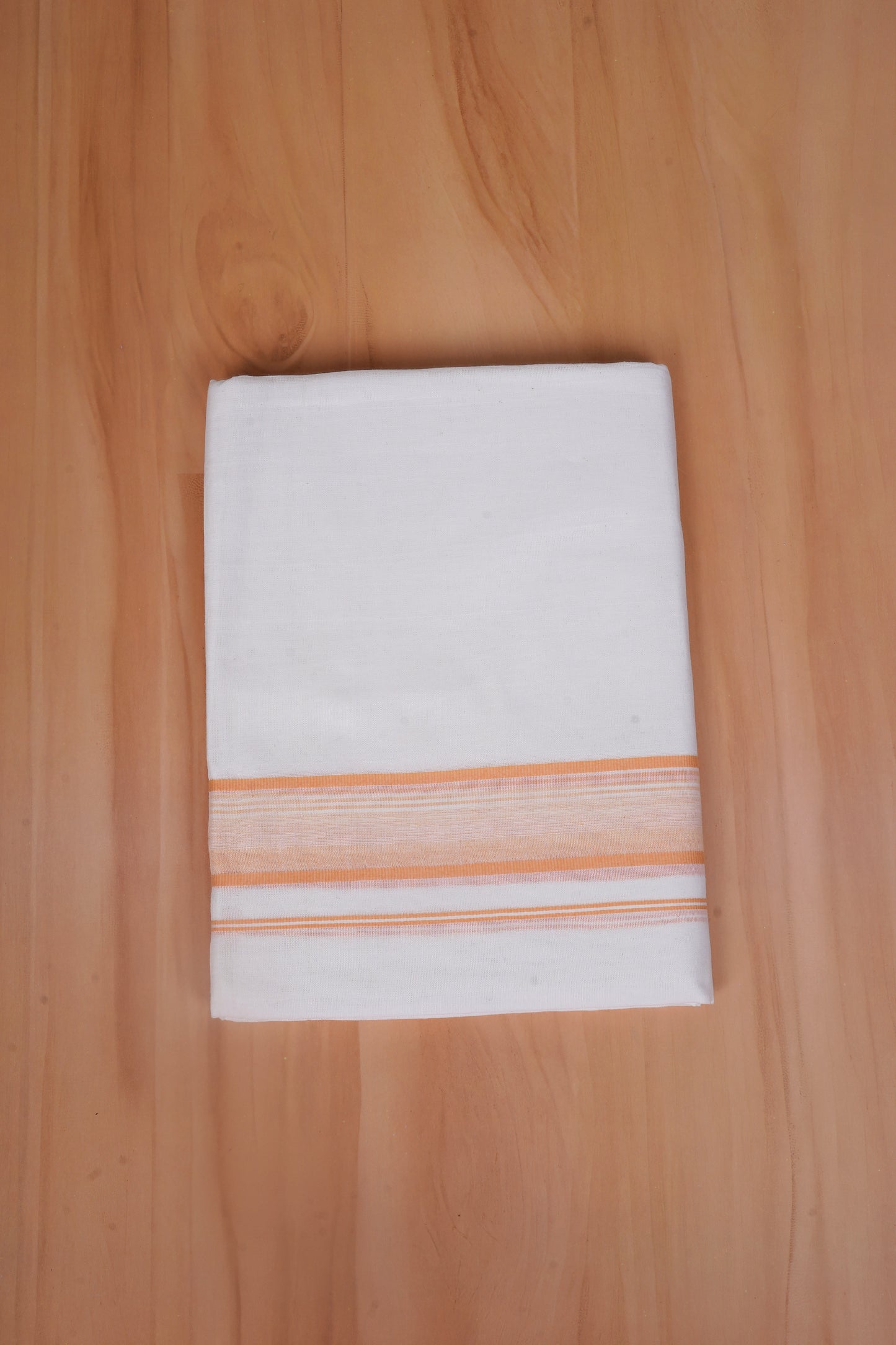 FCD-584 W/D DHOTI 3.80 MTR - Light Orange