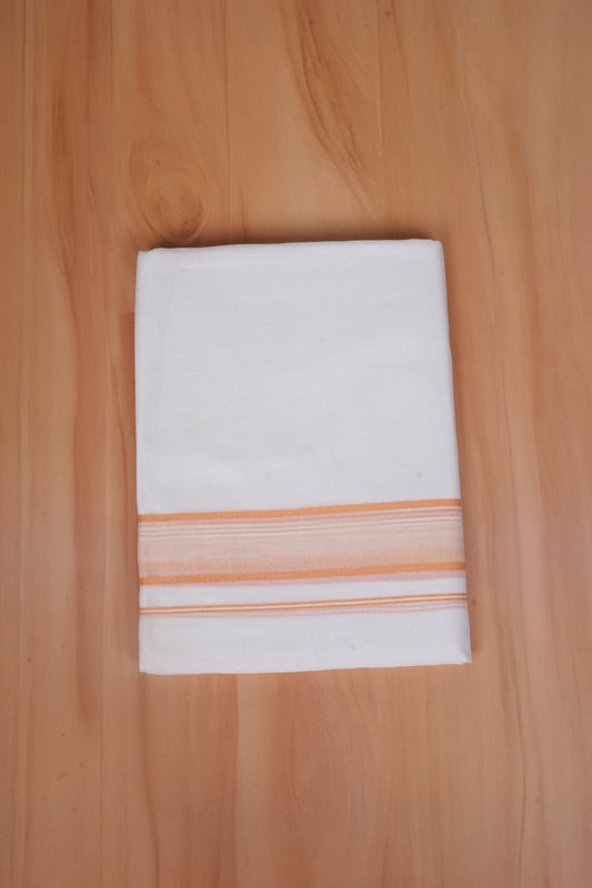 FCD-584 W/D DHOTI 3.80 MTR - Light Orange