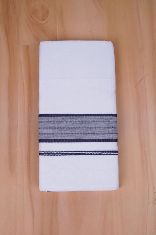 FCD-428 W/D DHOTI 3.80 MTR-Dark blue
