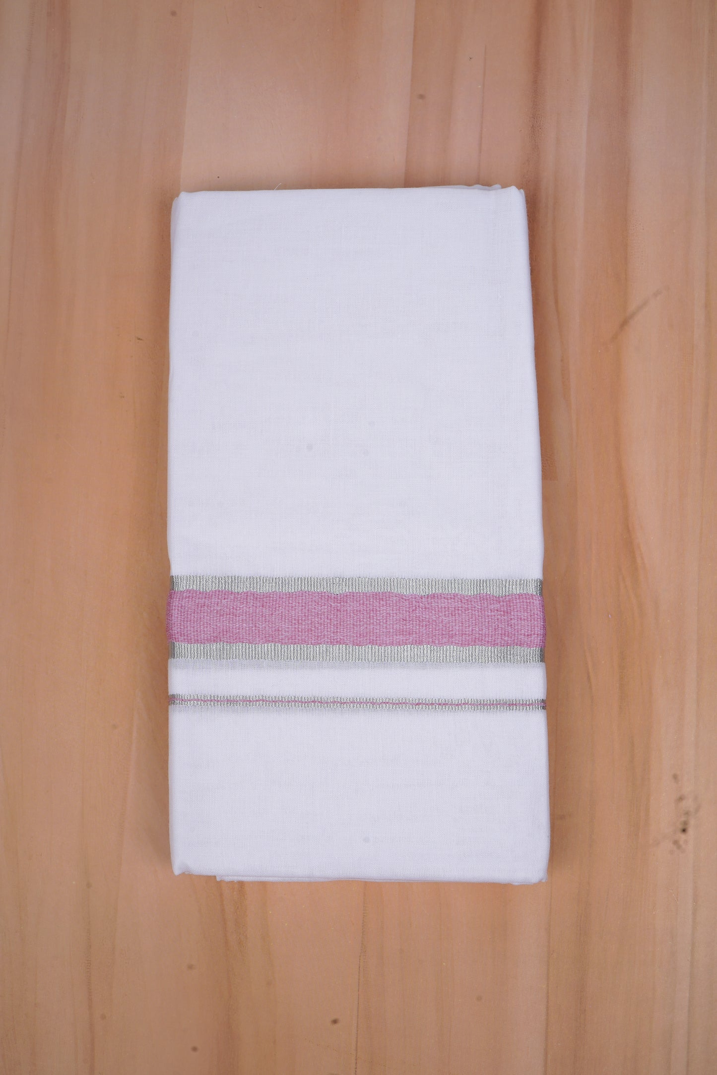 FCD-505 W/D DHOTI 3.80 MTR-Dark Pink