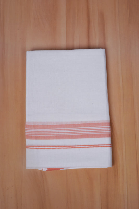 FCD-466 W/D DHOTI 3.80 MTR - Light Orange