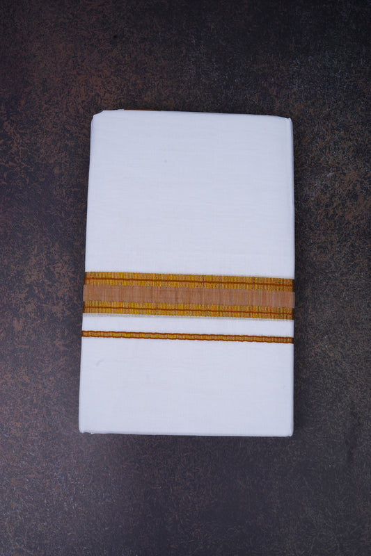FD-172 W/D DHOTI 3.80 MTR-Gold