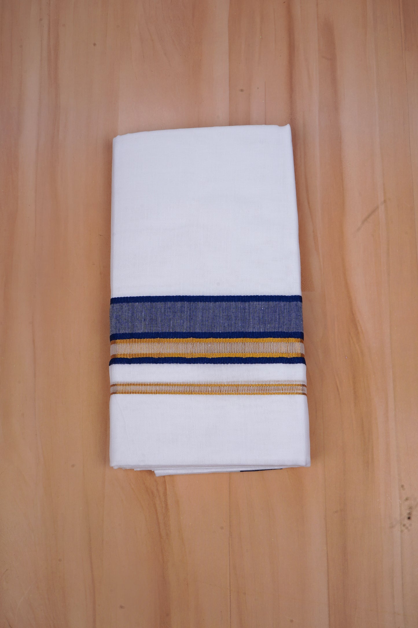 FCD-531 W/D DHOTI 3.80 MTR-Dark Blue