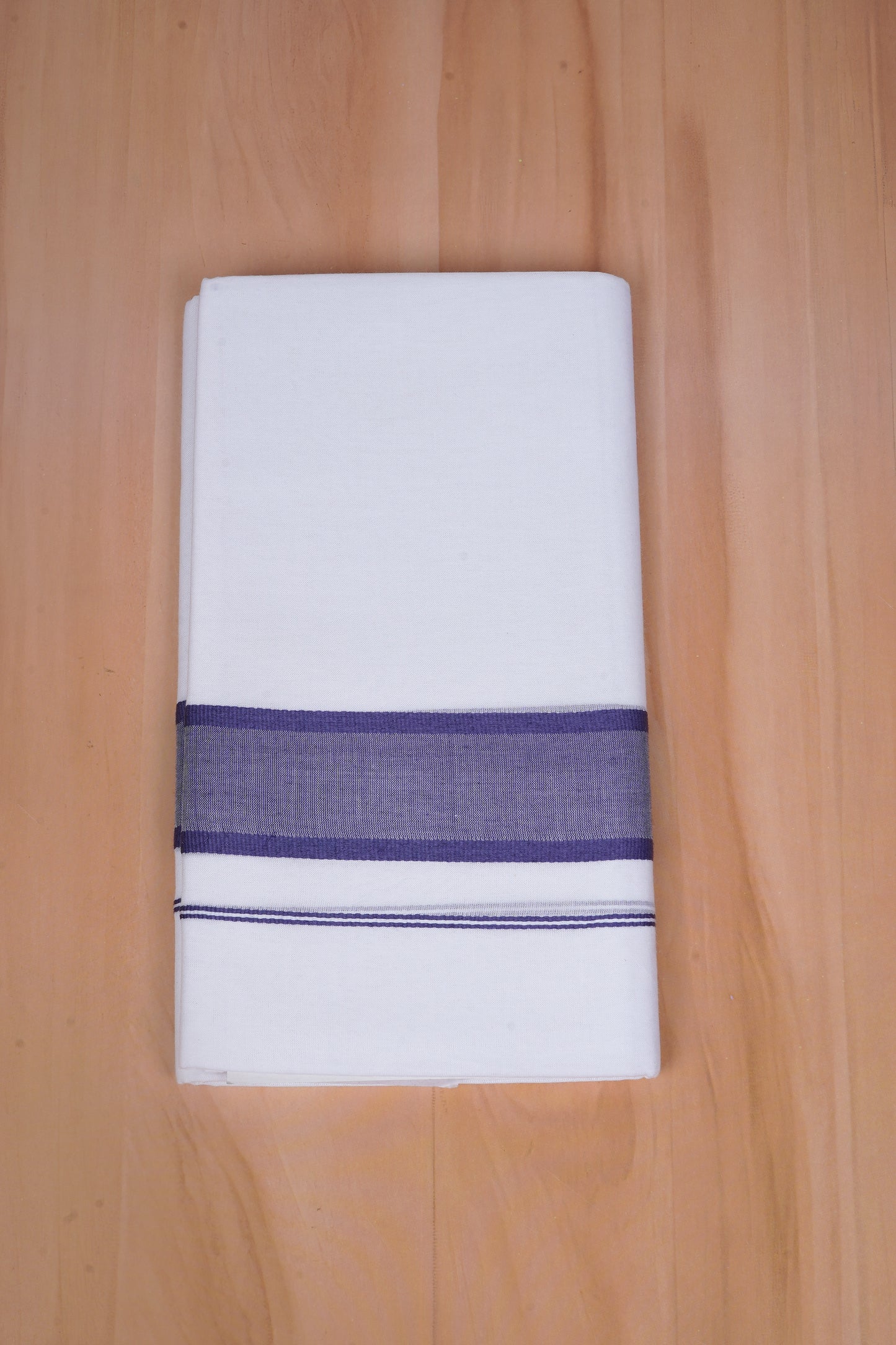 FCD-74 W/D DHOTI 3.80 MTR- Blue 2